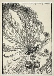 Die Dohle von Rheims, der Ring des Kardinals und die geliehenen Federn, Illustration aus The Kaiser